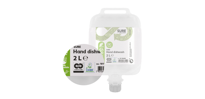 Productos de limpieza sostenibles.